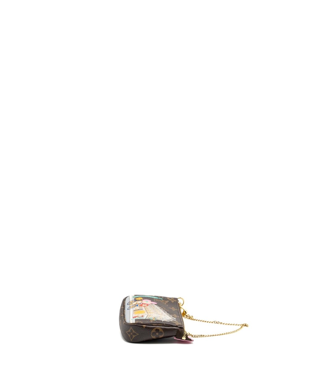 AAA Replica Louis Vuitton LV MINI POCHETTE HOLIDAY LIMITED PRINT MONOGRAM CANVAS GHW