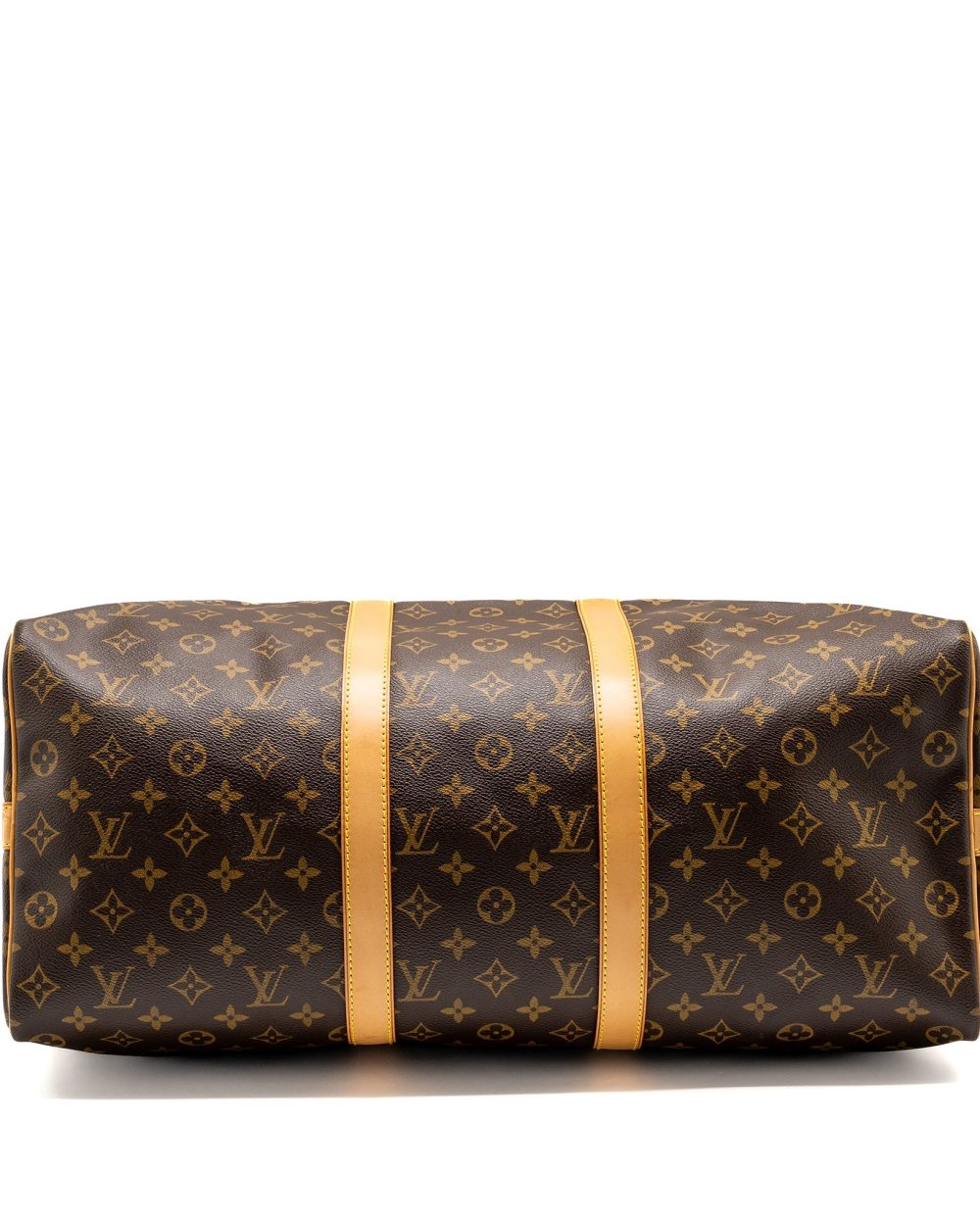 AAA Replica Louis Vuitton LV KEEPALL 50 BANDOULIRE MONOGRAM CANVAS GHW