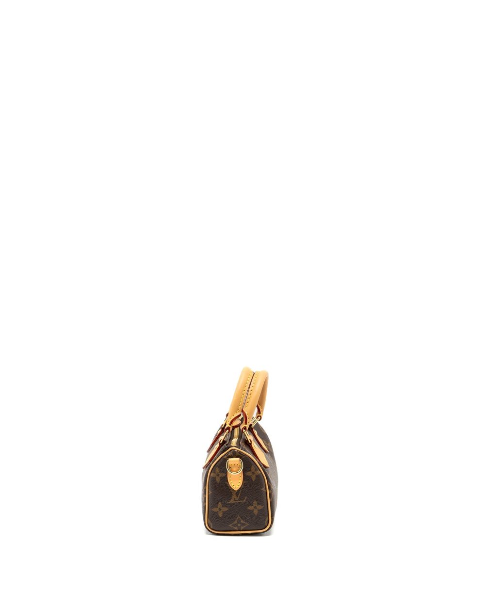 AAA Replica Louis Vuitton LV NANO SPEEDY MONOGRAM CANVAS GHW (NEW VERSION)