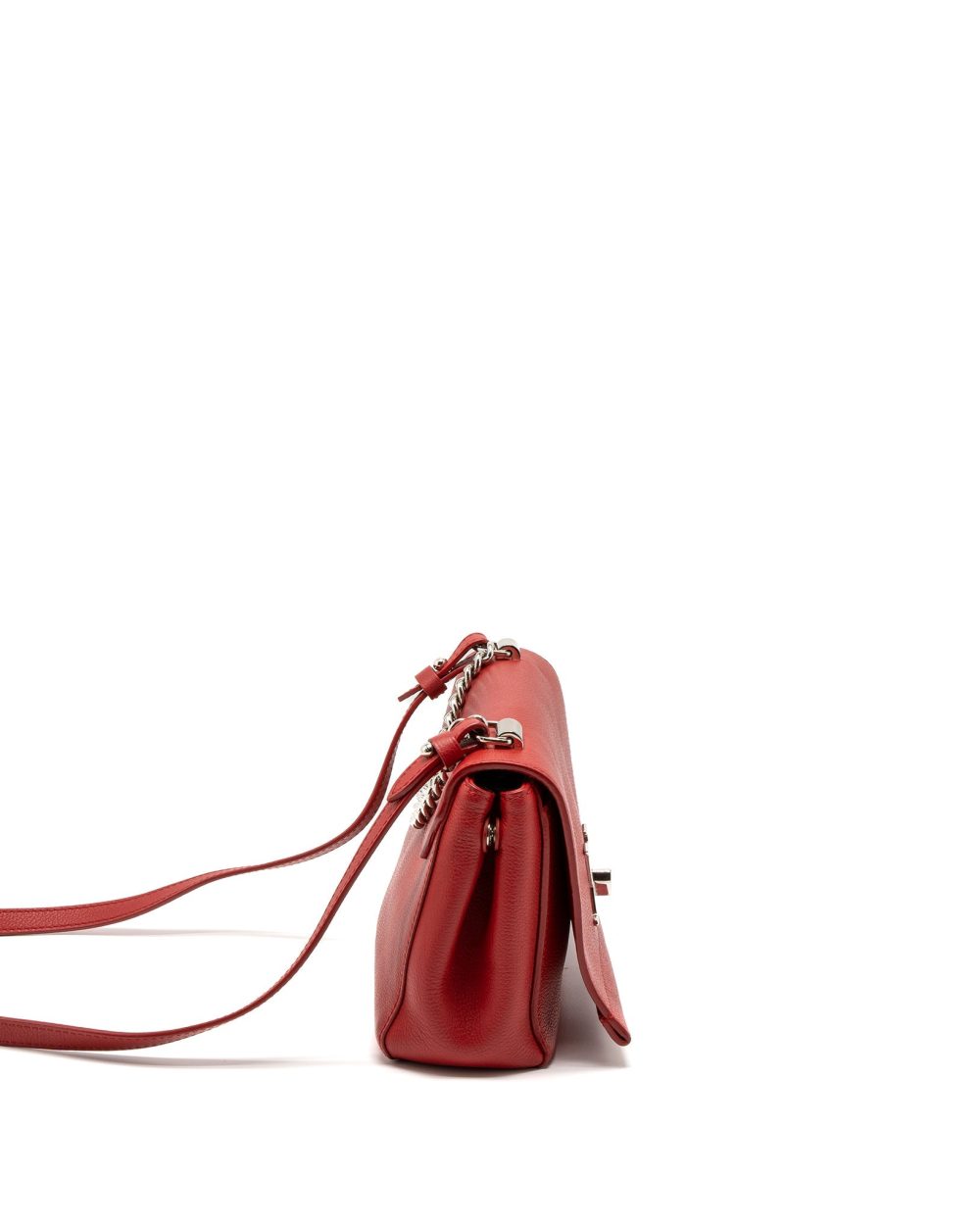 AAA Replica Louis Vuitton LV LOCKME II BB CALFSKIN RUBIS SHW
