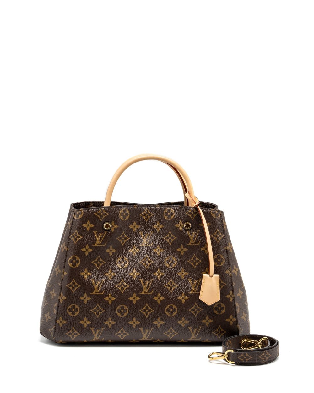 AAA Replica Louis Vuitton LV MONTAIGNE MM MONOGRAM CANVAS GHW