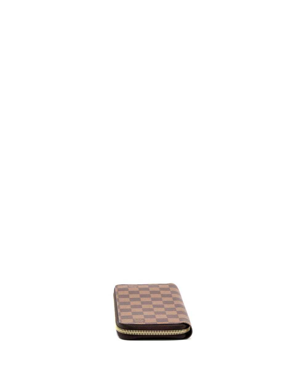 AAA Replica Louis Vuitton LV ZIPPY ORGANIZER MONOGRAM CANVAS DAMIER EBENE GHW