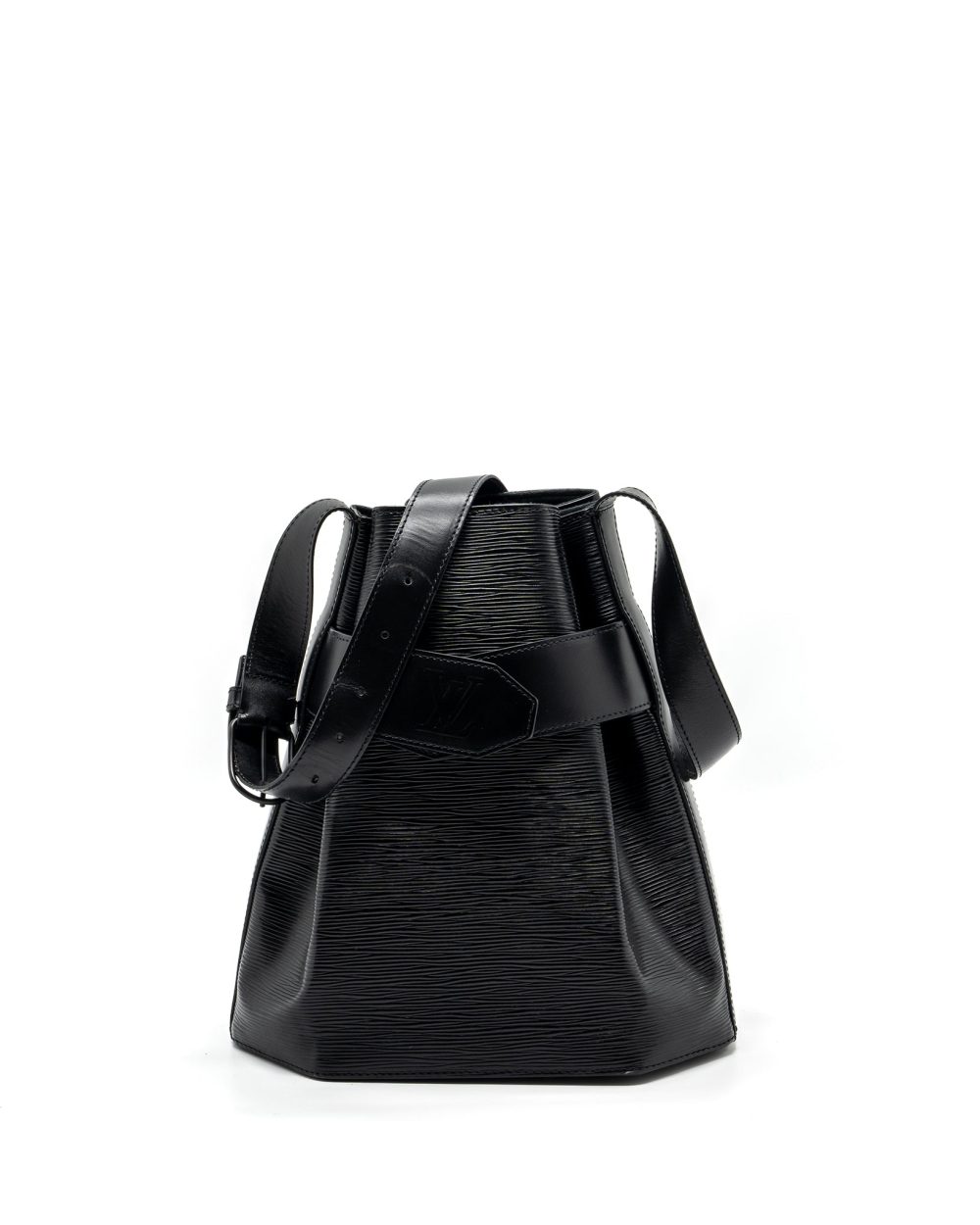 AAA Replica Louis Vuitton LV VINTAGE SAC SEAU BUCKET CROSSBODY BADGE EPI BLACK SHW