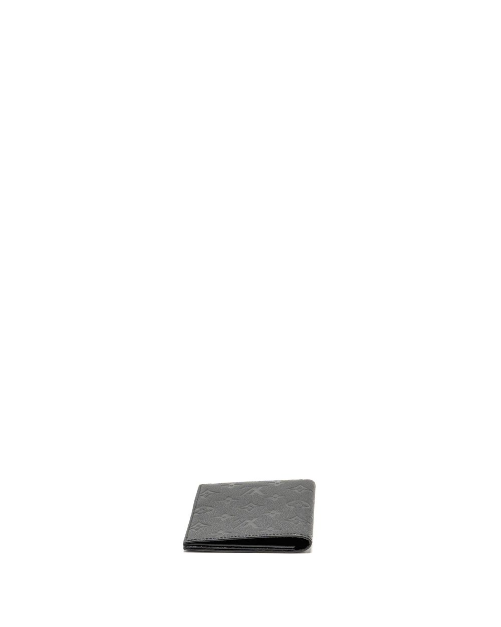 AAA Replica Louis Vuitton LV PASSPORT COVER MONOGRAM EMPREINTE LEATHER BLACK