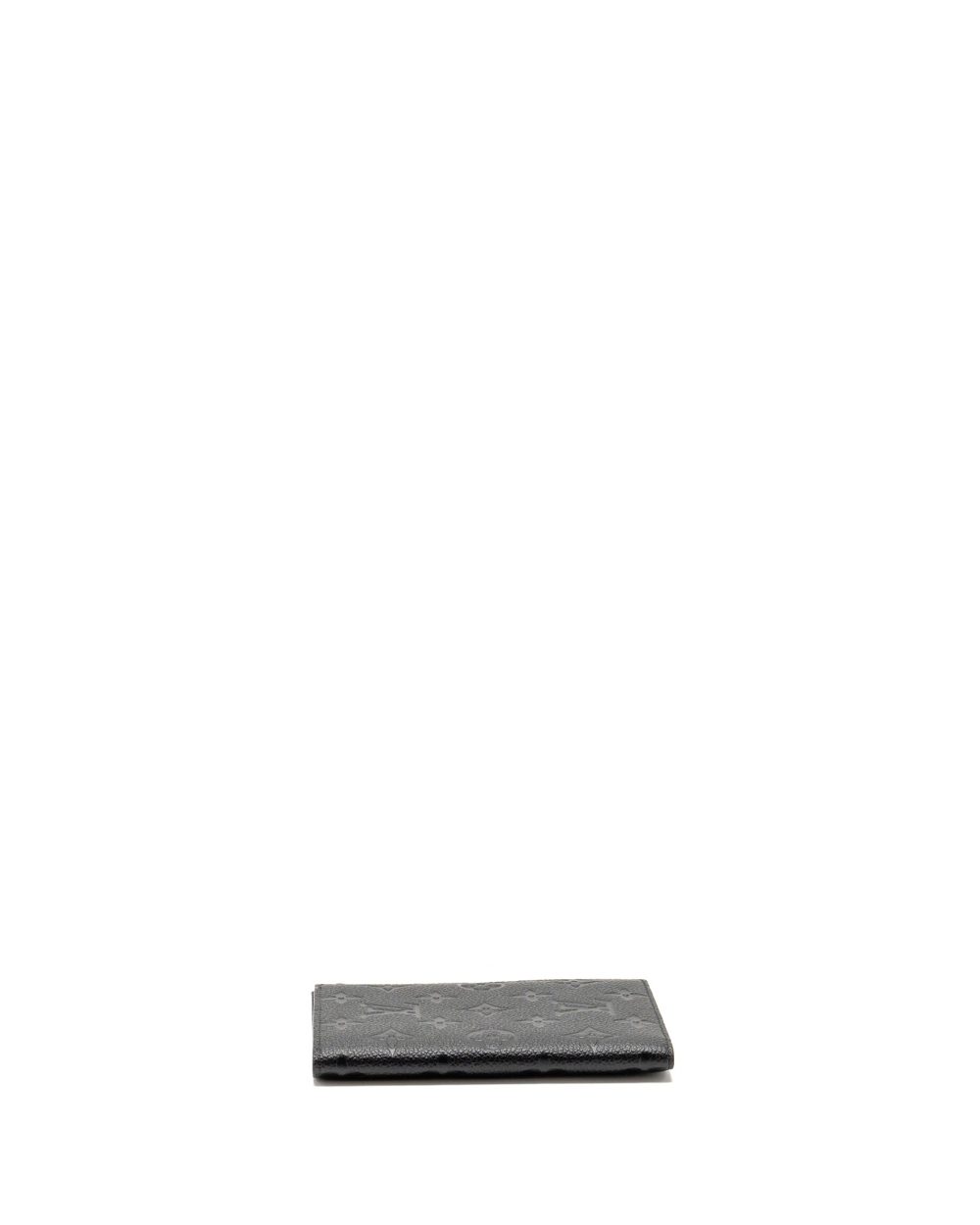 AAA Replica Louis Vuitton LV PASSPORT COVER MONOGRAM EMPREINTE LEATHER BLACK