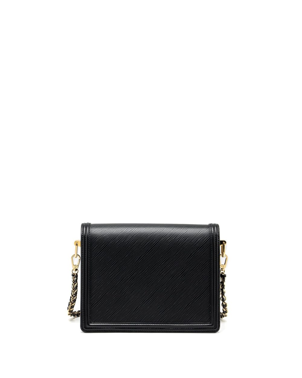 AAA Replica Louis Vuitton LV DAUPHINE MM EPI BLACK GHW