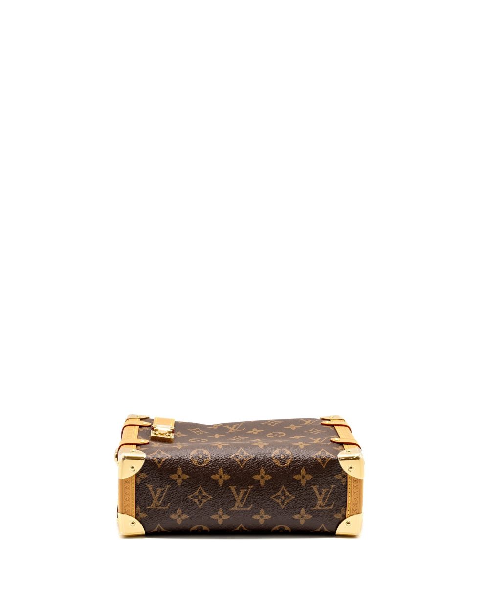 AAA Replica Louis Vuitton LV SIDE TRUNK MM MONOGRAM CANVAS GHW