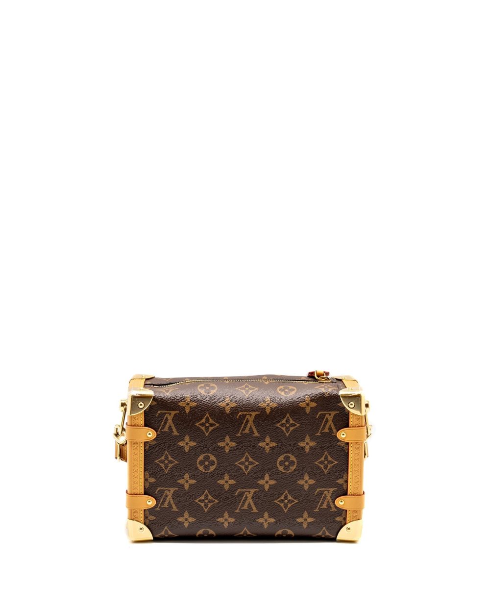 AAA Replica Louis Vuitton LV SIDE TRUNK MM MONOGRAM CANVAS GHW