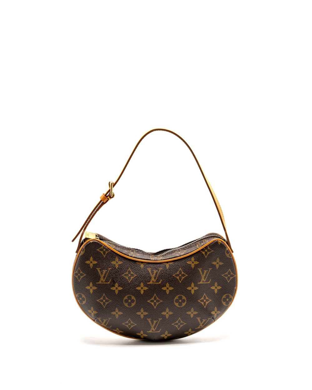 AAA Replica Louis Vuitton LV CROISSANT BAG MONOGRAM CANVAS GHW 