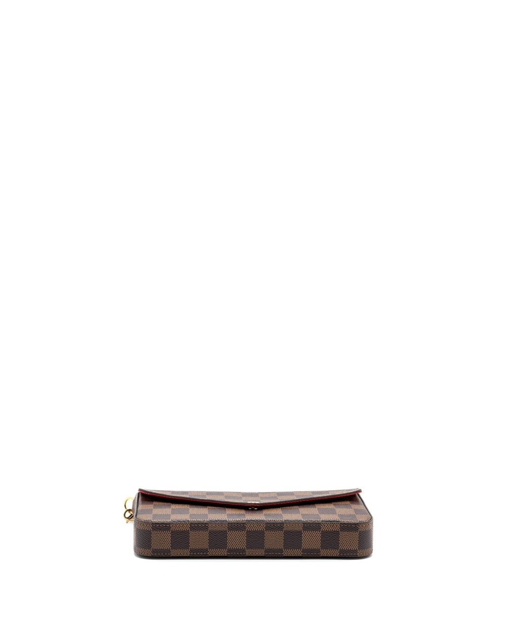 AAA Replica Louis Vuitton LV FELICIE POCHETTE DAMIER EBENE CANVAS GHW