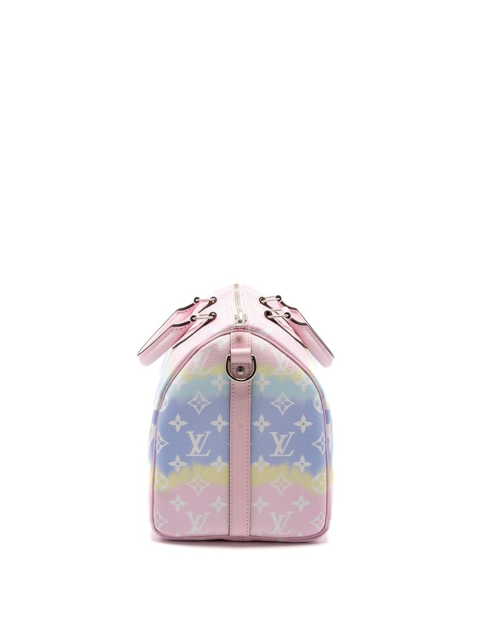 AAA Replica Louis Vuitton LV SPEEDY BANDOULIERE 30 MONOGRAM ESCAL GIANT CANVAS PASTEL PINK SHW