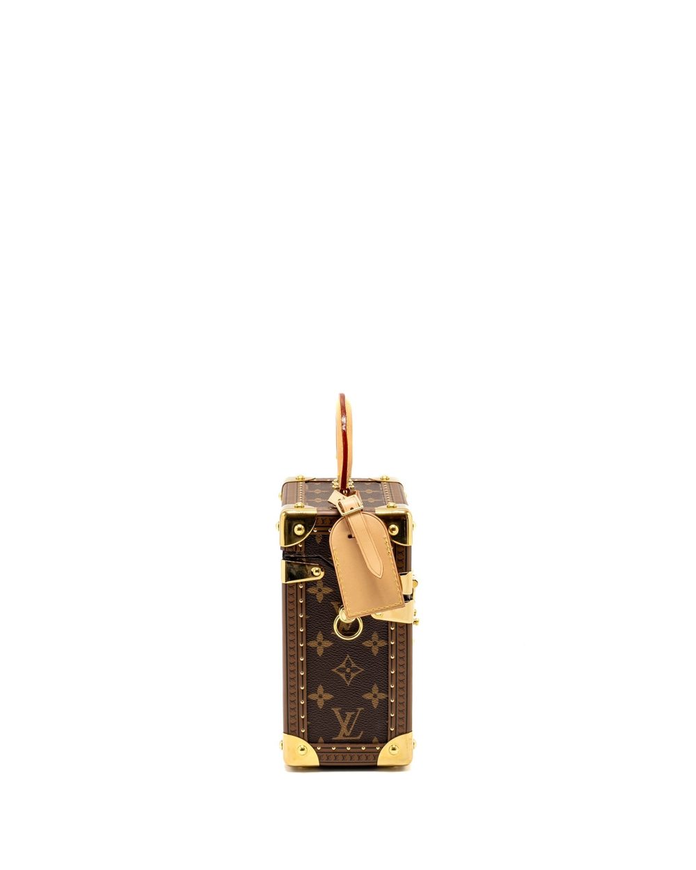 AAA Replica Louis Vuitton LV CAMERA BOX TRUNK MONOGRAM CANVAS/LEATHER GHW