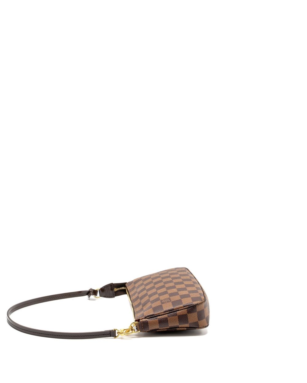 AAA Replica Louis Vuitton LV POCHETTE ACCESSOIRES DAMIER EBENE CANVAS GHW