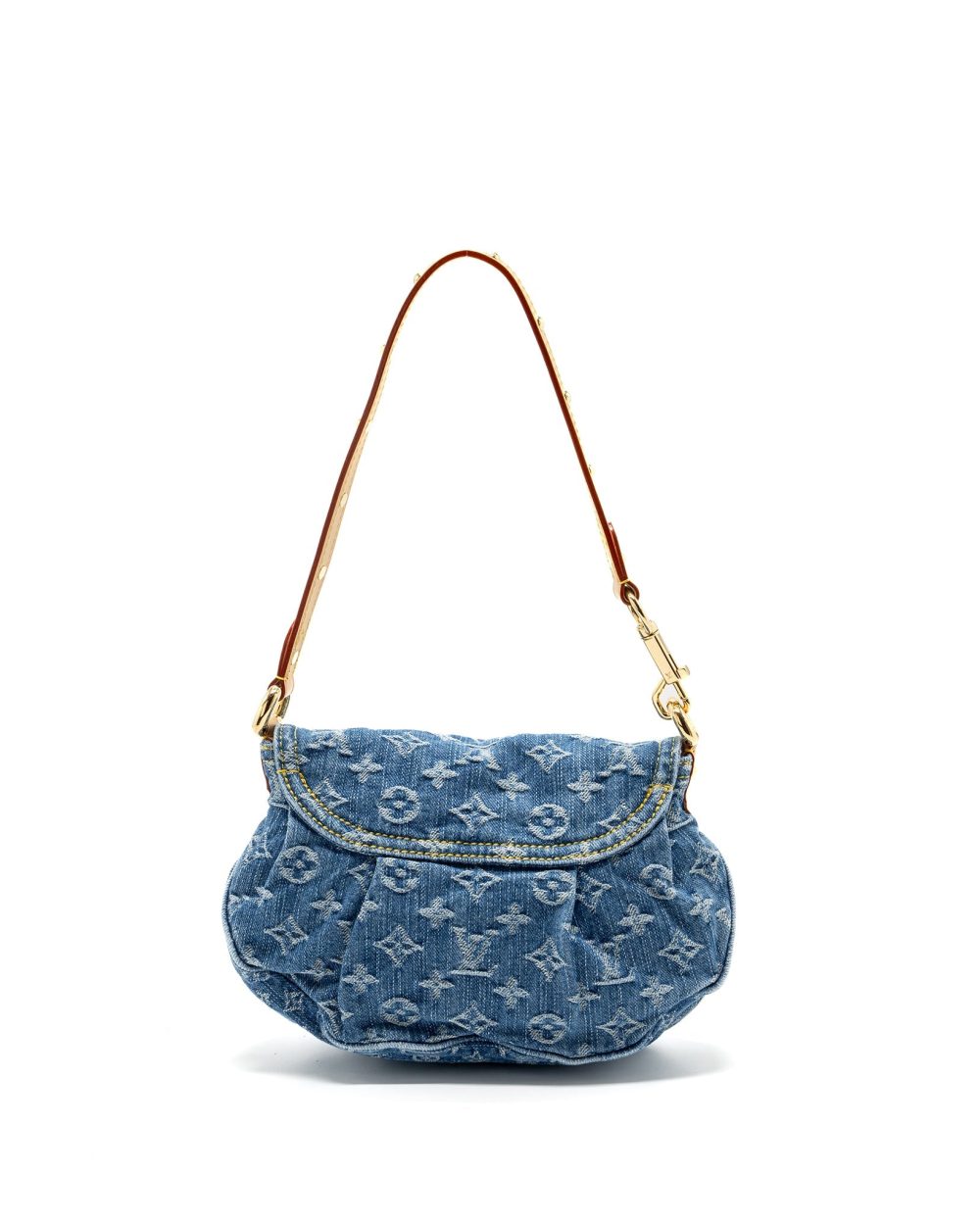 AAA Replica Louis Vuitton LV SUNSET BAG DENIM BLUE GHW (NEW VERSION)