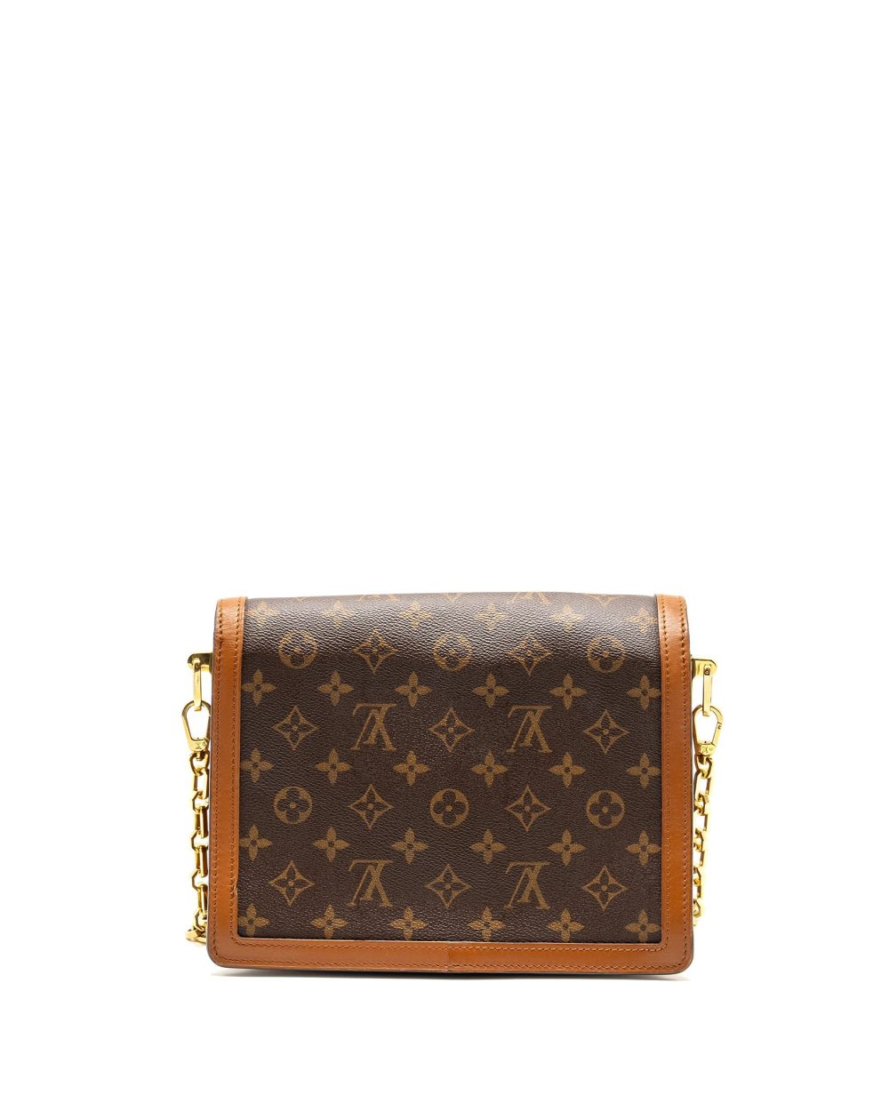 AAA Replica Louis Vuitton LV DAUPHINE MM MONOGRAM CANVAS GHW