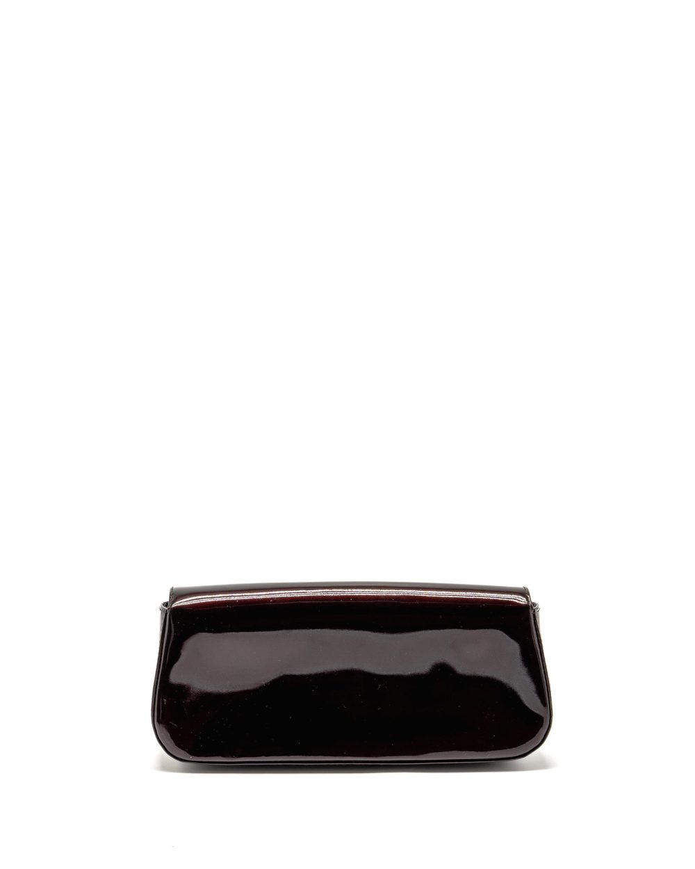 AAA Replica Louis Vuitton LV SOBE CLUTCH PATENT LEATHER DARK PURPLE GHW