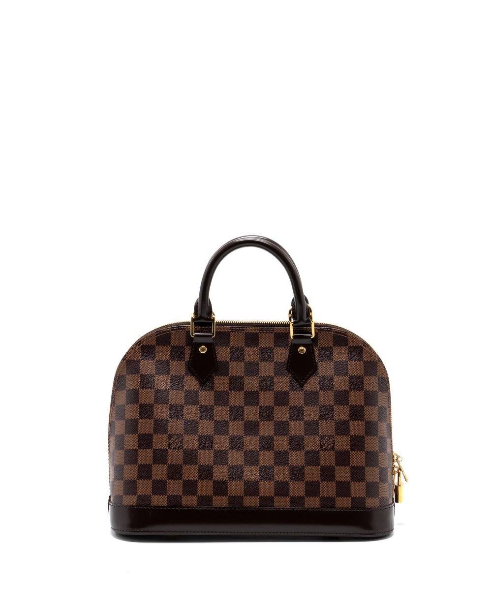AAA Replica Louis Vuitton LV ALMA PM DAMIER EBENE GHW