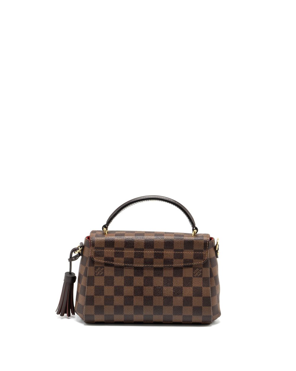 AAA Replica Louis Vuitton LV CROISETTE DAMIER EBENE GHW