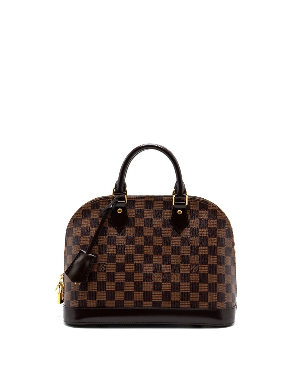 AAA Replica Louis Vuitton LV ALMA PM DAMIER EBENE GHW
