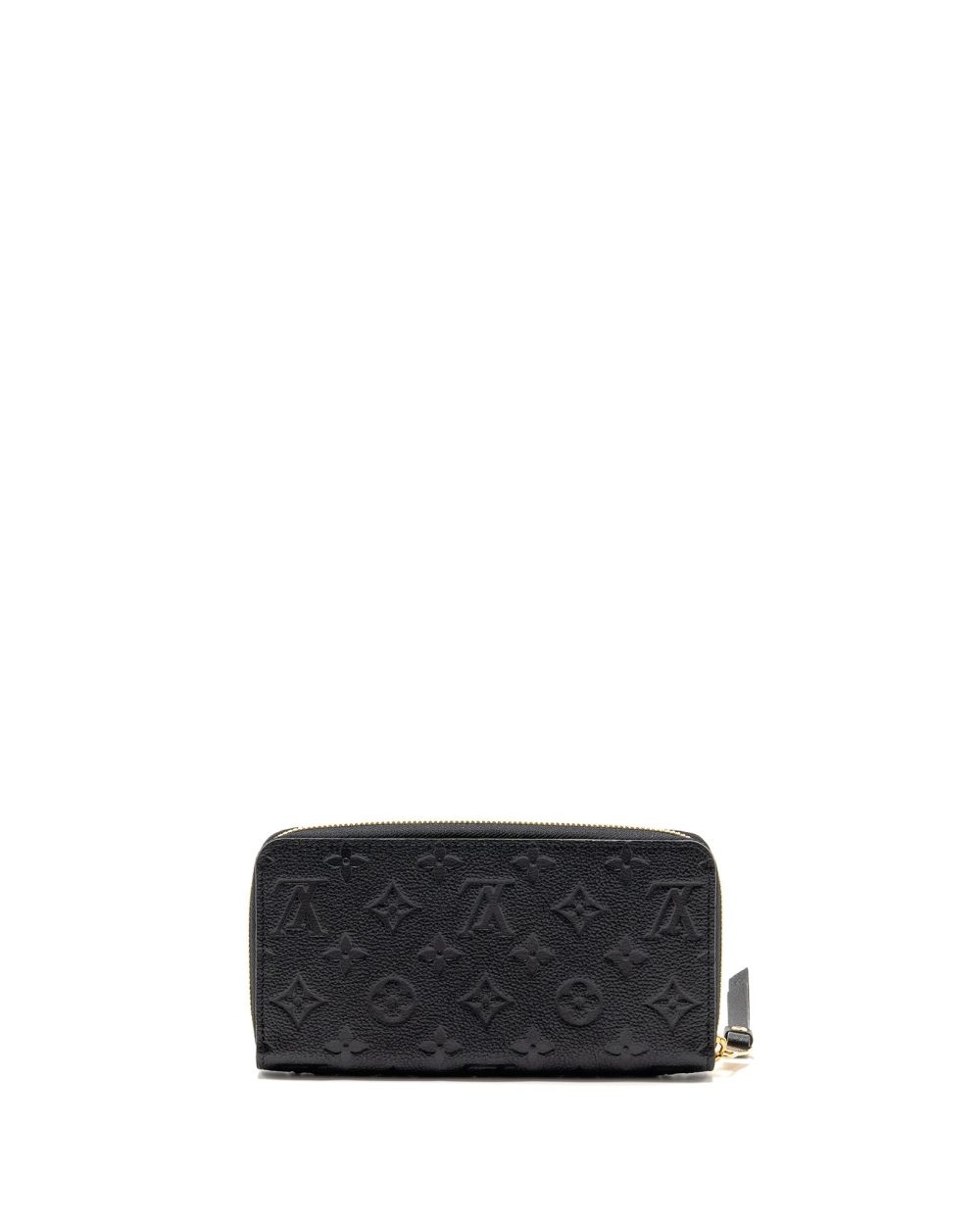 AAA Replica Louis Vuitton LV ZIPPY LONG WALLET EMBOSSED MONOGRAM EMPREINTE LEATHER BLACK GHW