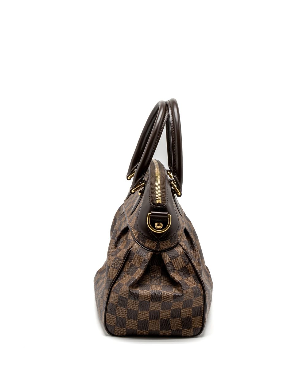 AAA Replica Louis Vuitton LV TREVI PM DAMIER EBENE CANVAS GHW