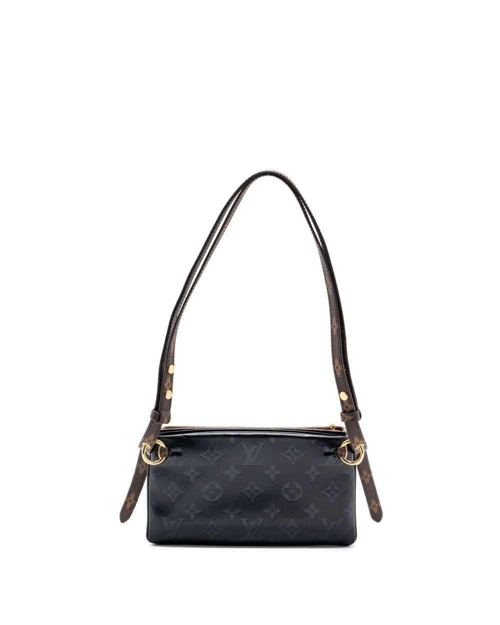 AAA Replica Louis Vuitton LV LV3 POCHETTE SHOULDER BAG REVERSE MONOGRAM CANVAS LAMBSKIN GHW