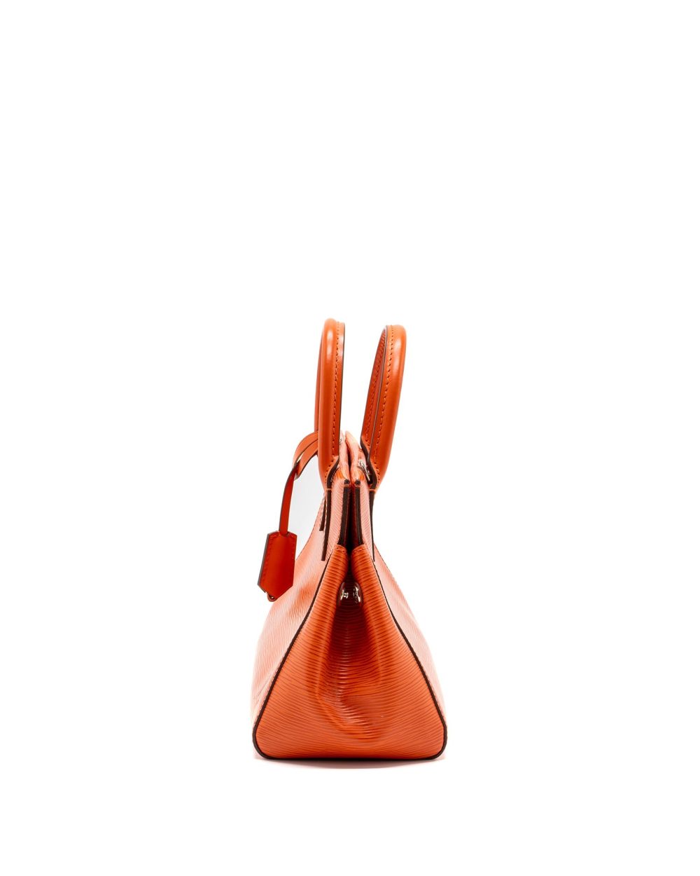 AAA Replica Louis Vuitton LV TOP HANDLE TOTE BAG EPI ORANGE SHW