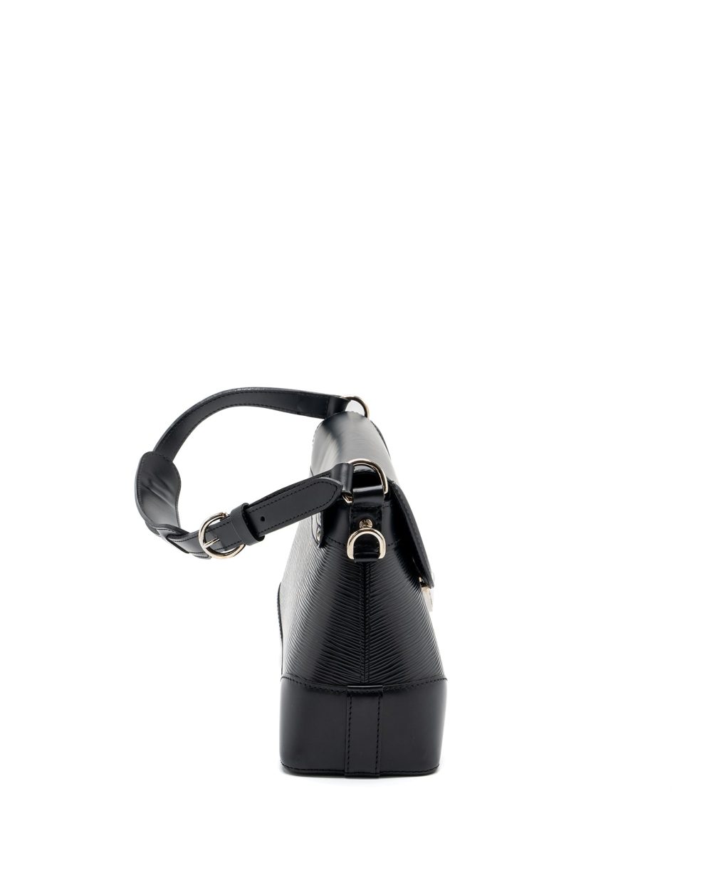 AAA Replica Louis Vuitton LV BAGATELLE PM EPI BLACK SHW