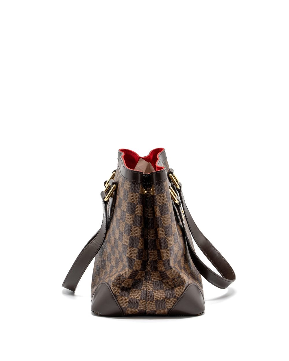 AAA Replica Louis Vuitton LV HAMPSTEAD TOTE BAG DAMIER EBENE GHW