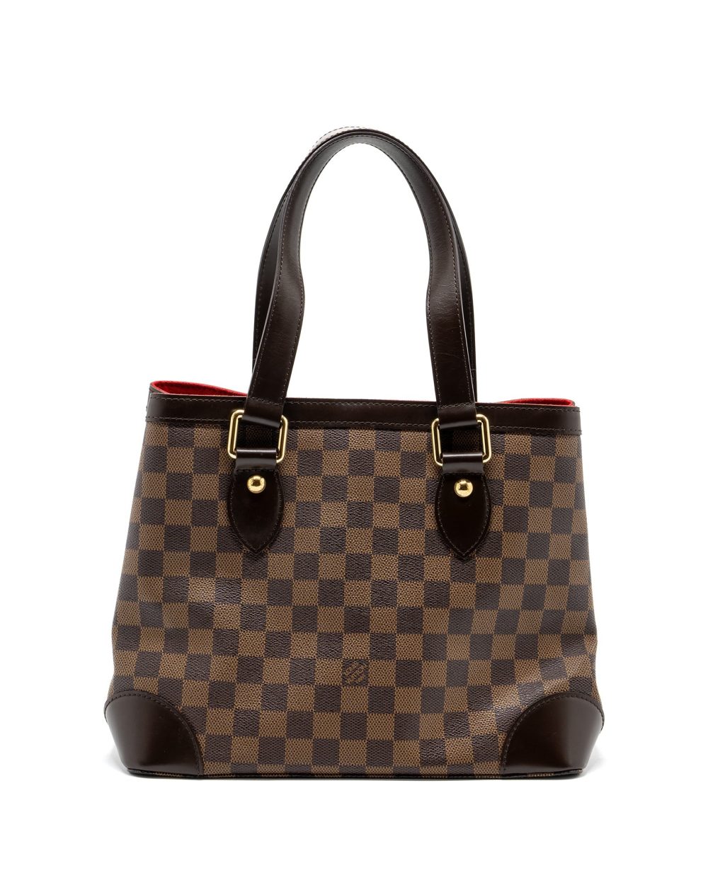 AAA Replica Louis Vuitton LV HAMPSTEAD TOTE BAG DAMIER EBENE GHW