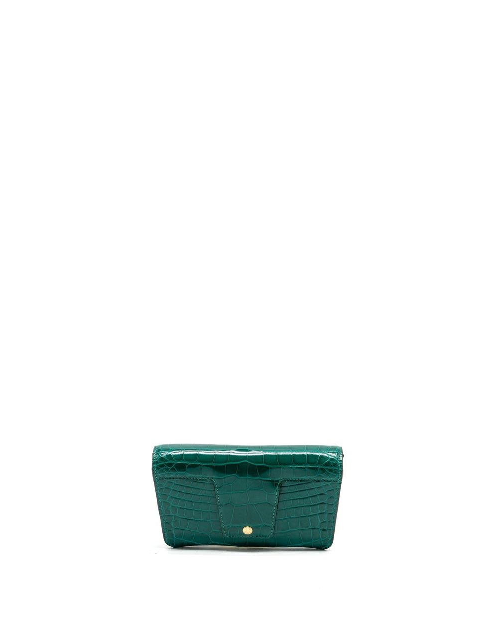 AAA Replica Louis Vuitton LV PADLOCK ON STRAP CROCODILE BRILLANT GREEN GHW