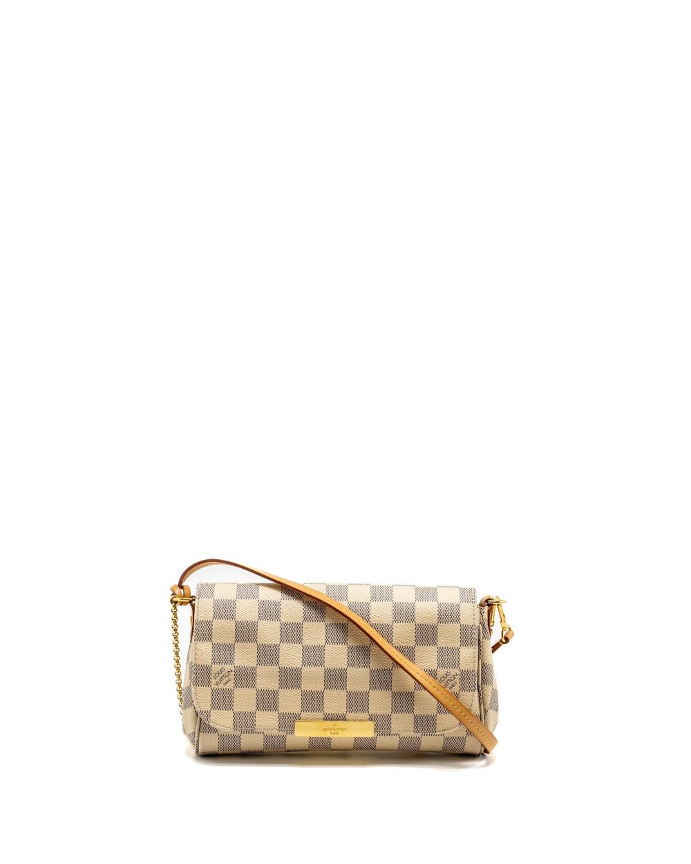 AAA Replica Louis Vuitton LV FAVORITE PM DAMIER AZUR CANVAS GHW