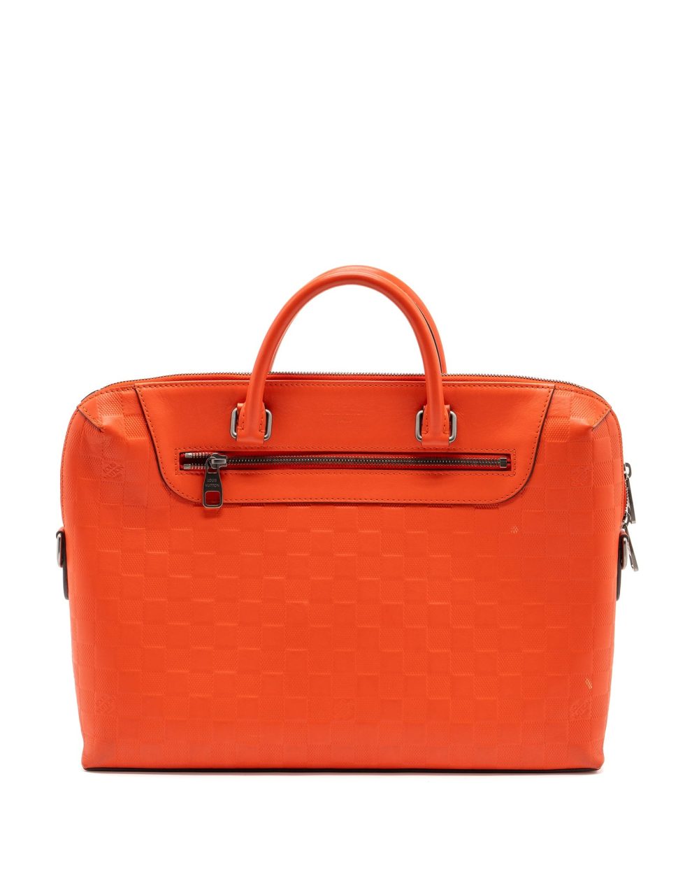 AAA Replica Louis Vuitton LV PORTE-DOCUMENTS JOUR DAMIER INFINI ORANGE SHW
