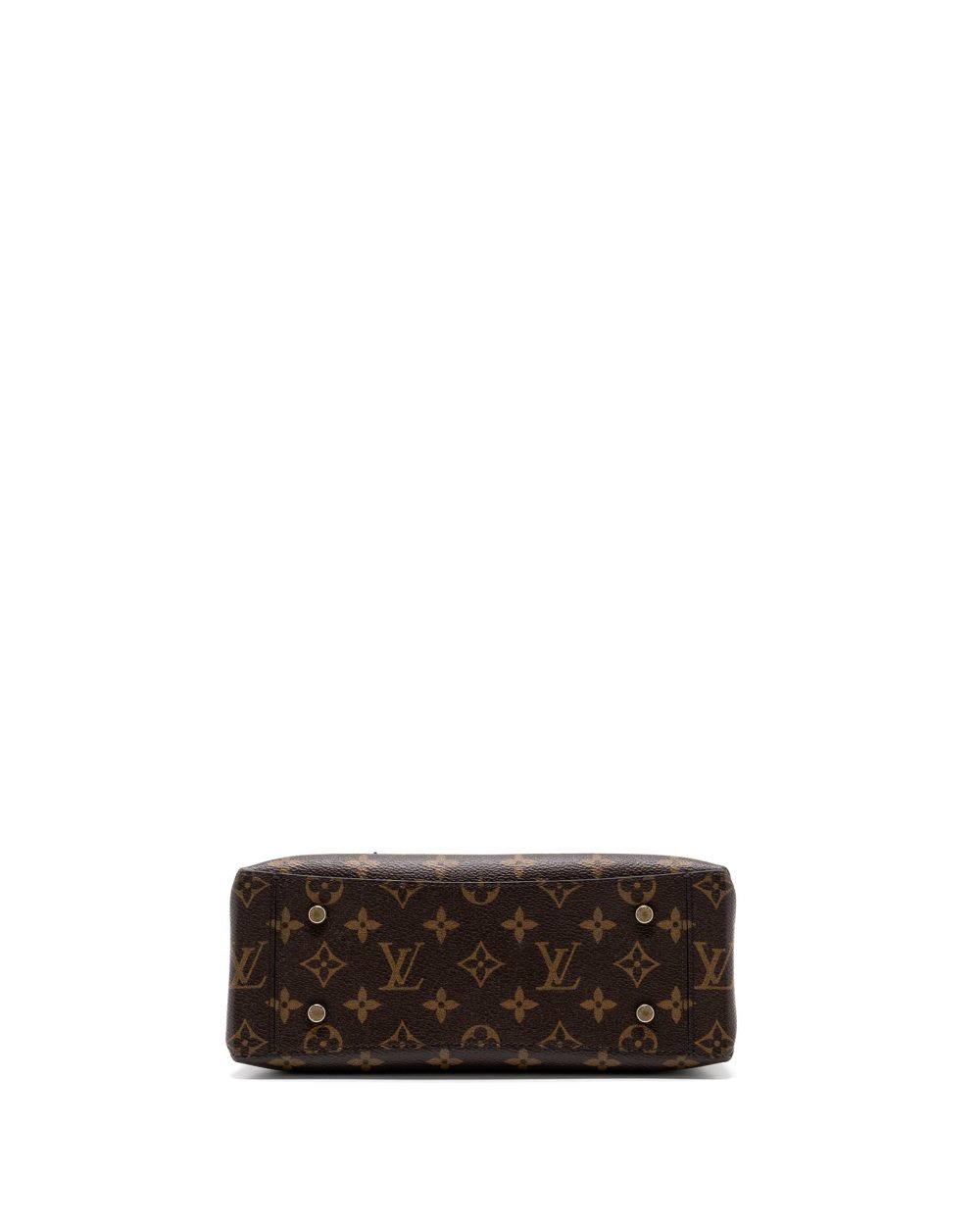 AAA Replica Louis Vuitton LV TOP HANDLE FLAP BAG MONOGRAM CANVAS / CALFSKIN BLACK GHW