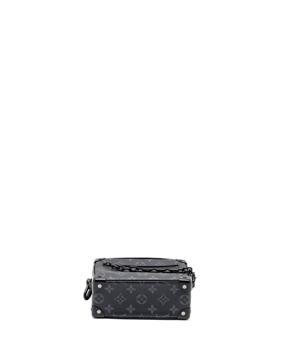 AAA Replica Louis Vuitton LV MINI SOFT TRUNK MONOGRAM ECLIPSE BLACK HARDWARE