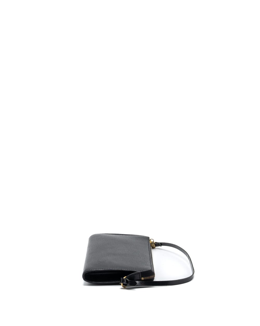 AAA Replica Louis Vuitton LV POCHETTE ACCESSORIES EPI LEATHER BLACK SHW
