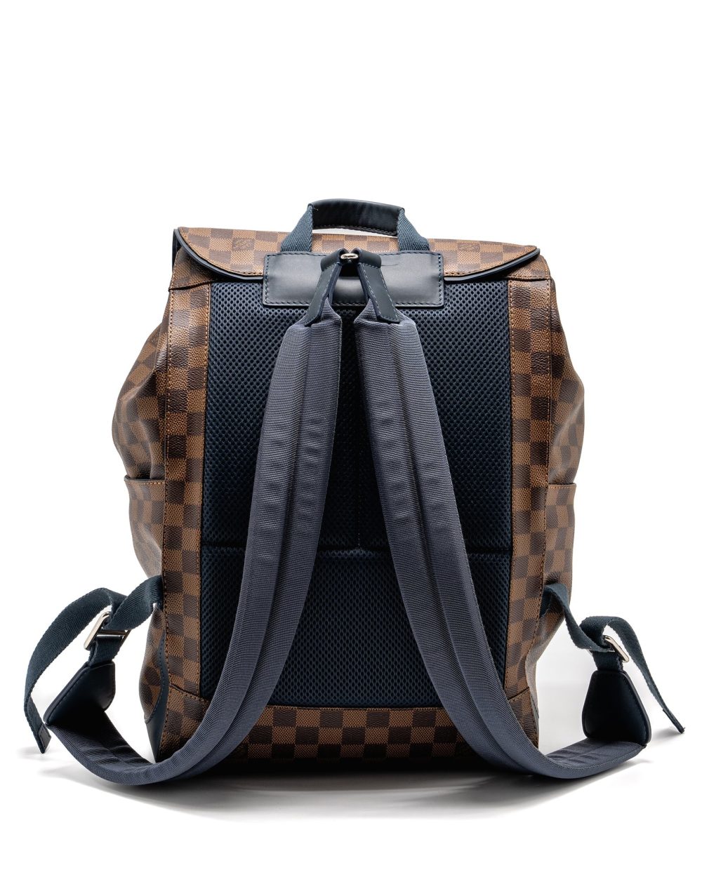 AAA Replica Louis Vuitton LV RUNNER BACKPACK DAMIER EBENE CANVAS/LEATHER SHW