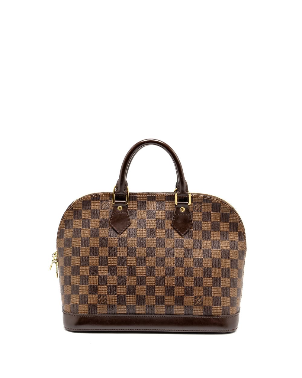 AAA Replica Louis Vuitton LV ALMA PM DAMIER EBENE CANVAS GHW