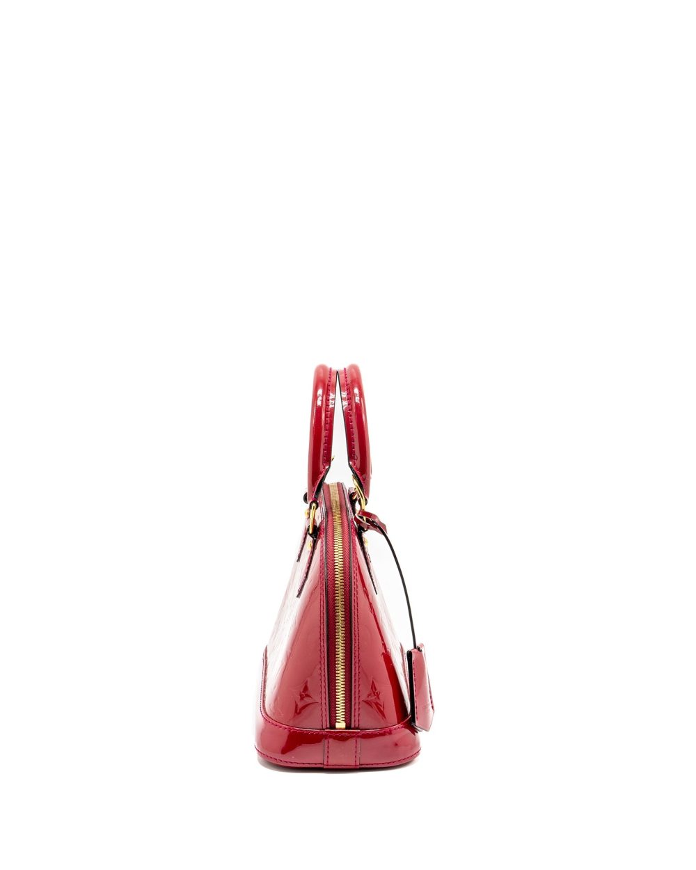 AAA Replica Louis Vuitton LV ALMA BB PATENT RED GHW