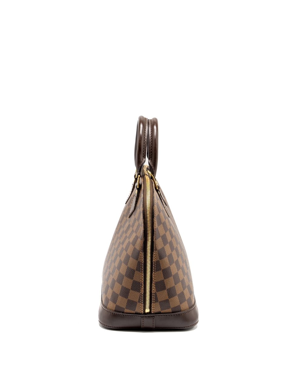 AAA Replica Louis Vuitton LV ALMA PM DAMIER EBENE CANVAS GHW