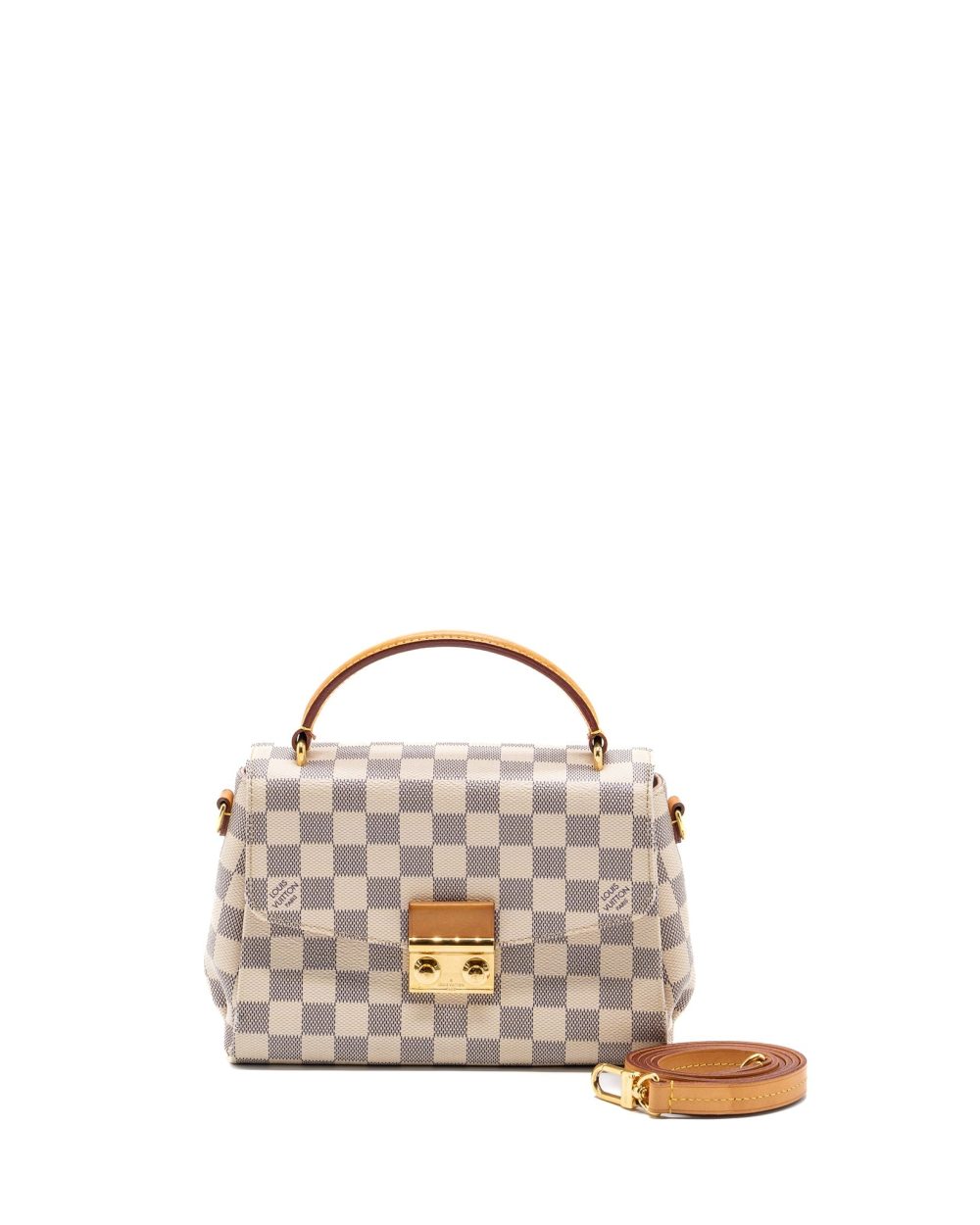 AAA Replica Louis Vuitton LV CROISETTE DAMIER AZUR CANVAS GHW