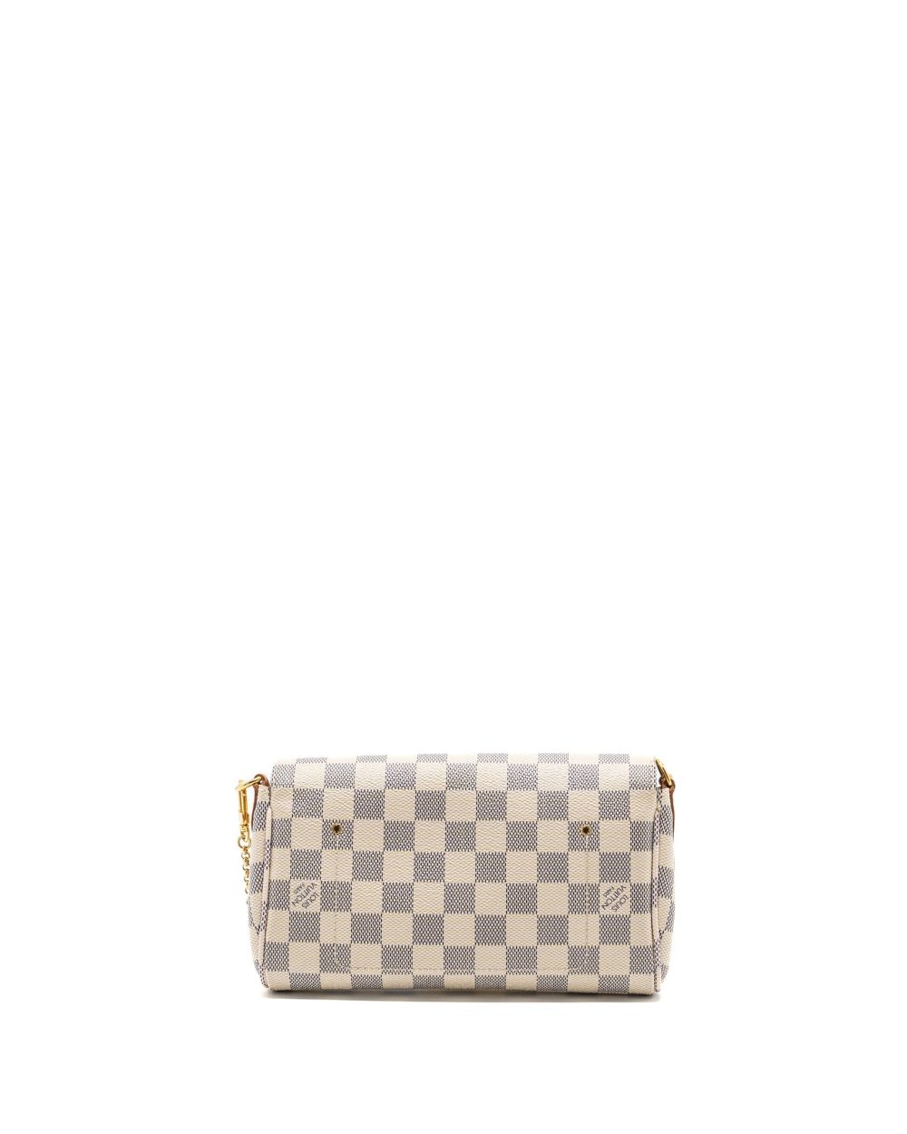 AAA Replica Louis Vuitton LV FAVOURITE PM DAMIER AZUR CANVAS GHW
