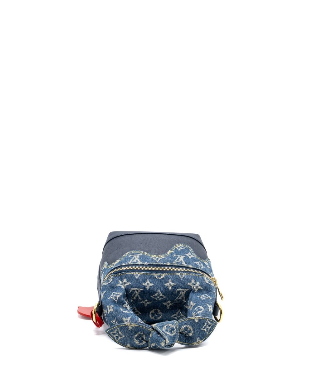 AAA Replica Louis Vuitton LV JAPANESE CRUISER BAG LIMITED EDITION MONOGRAM DENIM/LEATHER BLUE GHW(NEW VERSION)