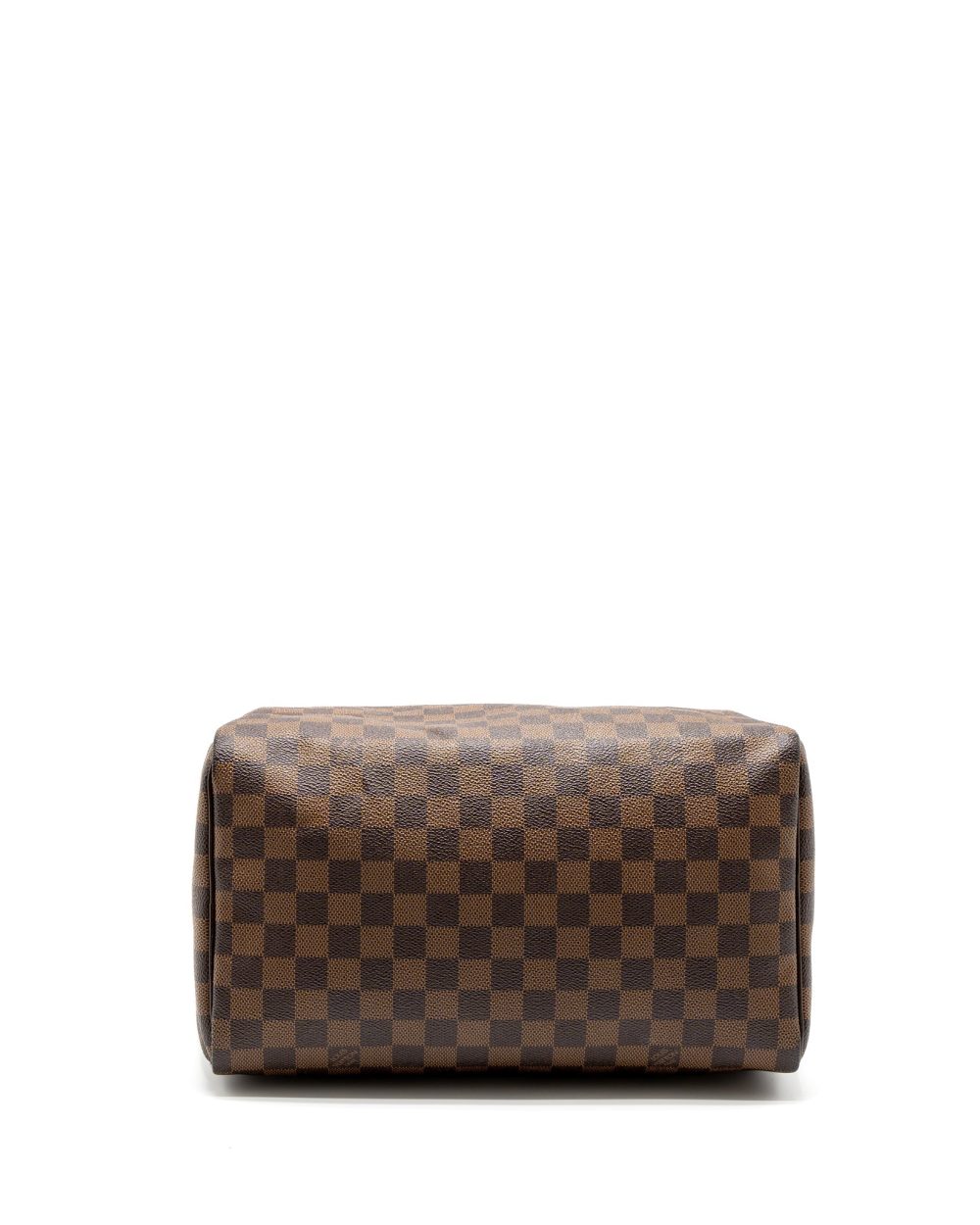 AAA Replica Louis Vuitton LV SPEEDY 30 DAMIER EBENE CANVAS GHW