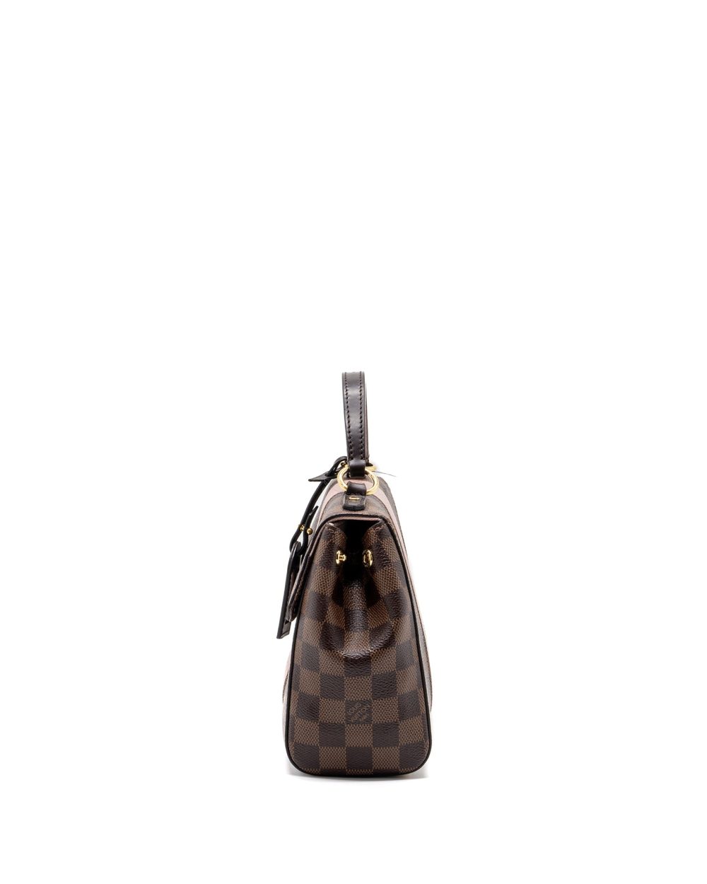 AAA Replica Louis Vuitton LV CLUNY BB DAMIER EBENE/PINK GHW