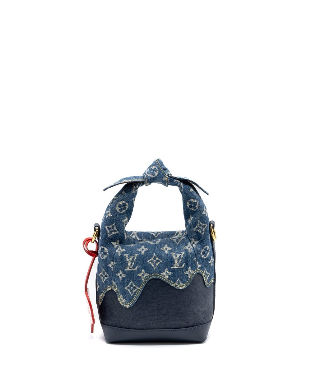 AAA Replica Louis Vuitton LV JAPANESE CRUISER BAG LIMITED EDITION MONOGRAM DENIM/LEATHER BLUE GHW(NEW VERSION)