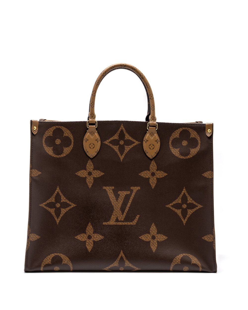 AAA Replica Louis Vuitton LV ONTHEGO GM MONOGRAM REVERSE CANVAS GHW