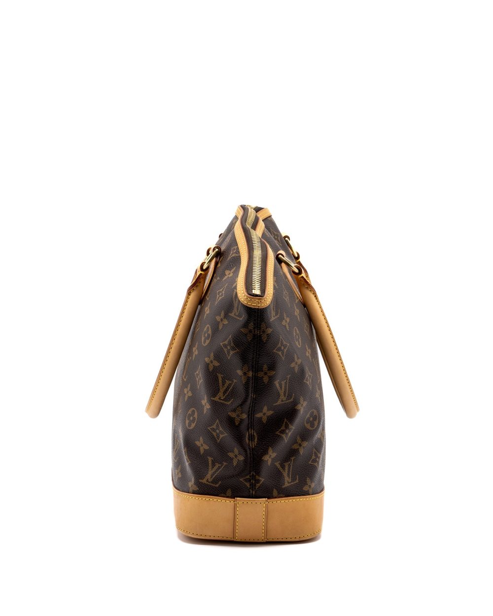 AAA Replica Louis Vuitton LV ZIPPER TOTE BAG MONOGRAM CANVAS GHW
