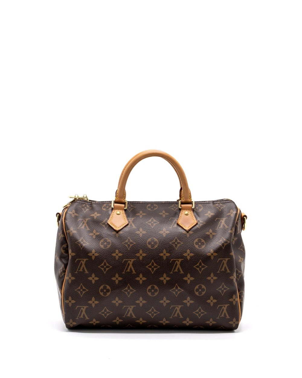 AAA Replica Louis Vuitton LV SPEEDY BANDOULIERE 30 MONOGRAM CANVAS GHW