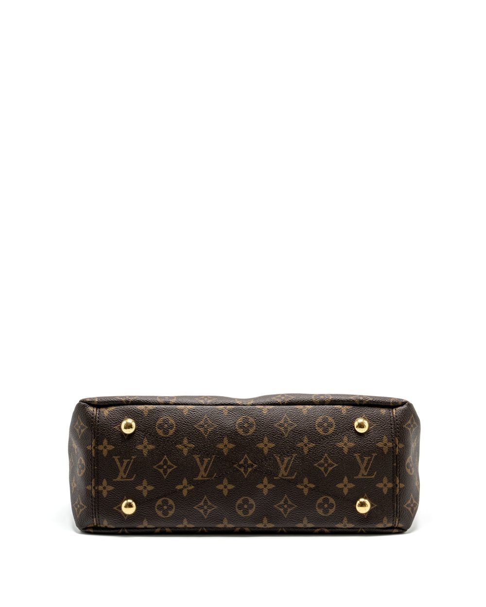 AAA Replica Louis Vuitton LV PALLAS TOTE BAG MONOGRAM CANVAS BROWN GHW